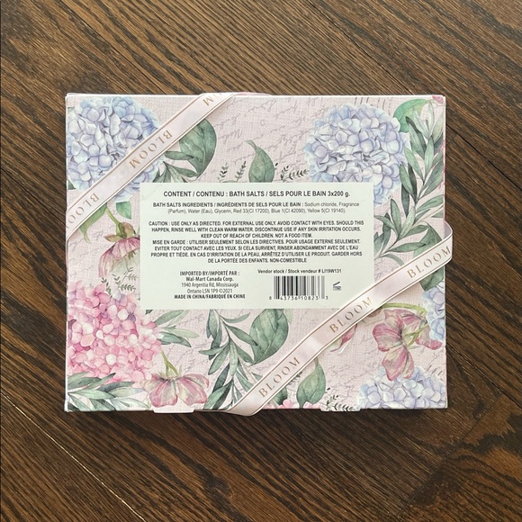 Bloom fleur peony bath salts - Picture 2 of 2